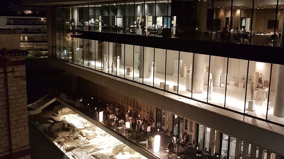 Athens: 3-Hour Private Acropolis Museum By Night Tour - Itinerary Details