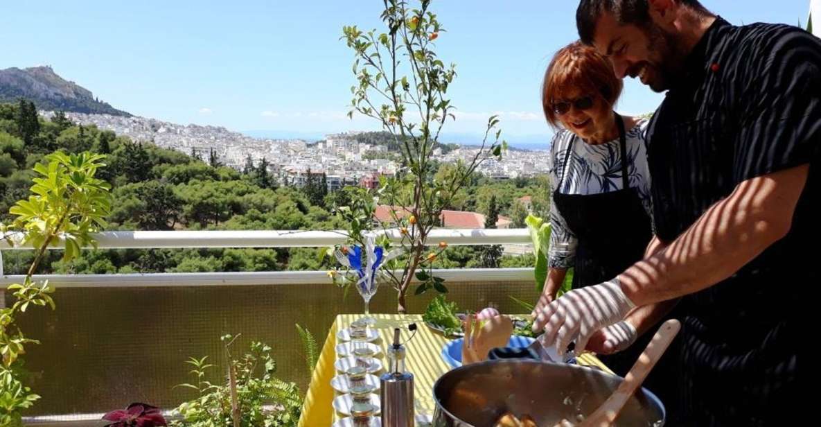 Athens: Greek Cooking Class Overlooking the Acropolis - Dish Options and Ingredients