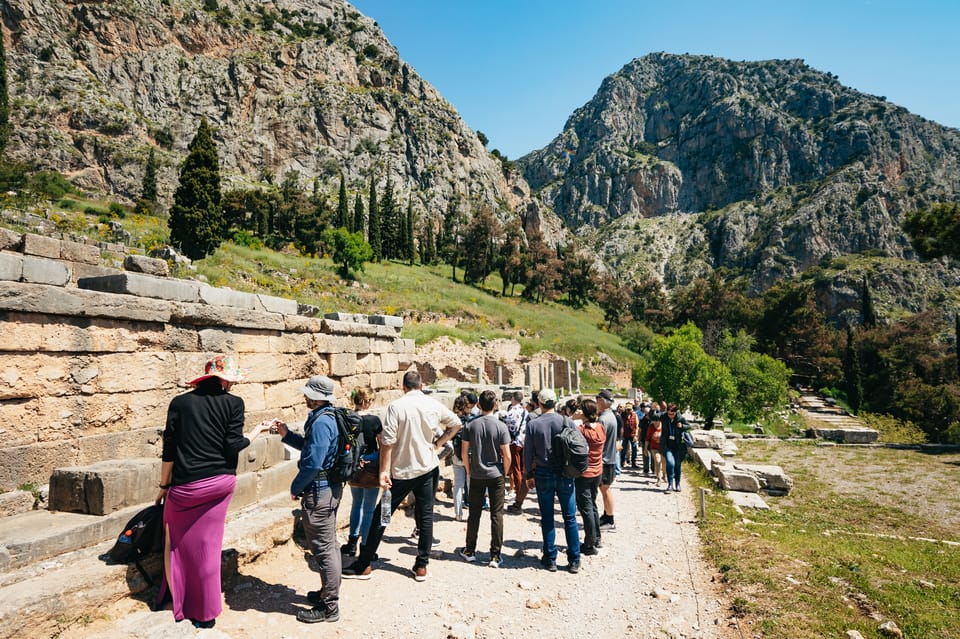 Athens: Mythology of Delphi and Museum Guided Day Tour - Transportation and Logistics