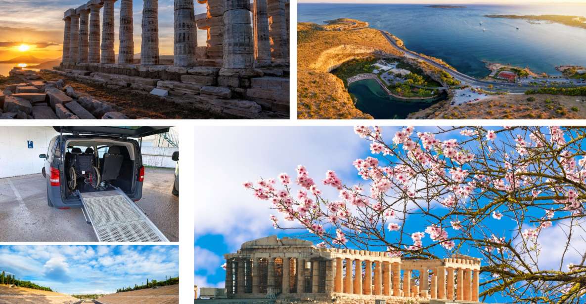 Athens: Wchair Accessible Tour to Athens, Sounio,Vouliagmeni - Inclusions and Amenities