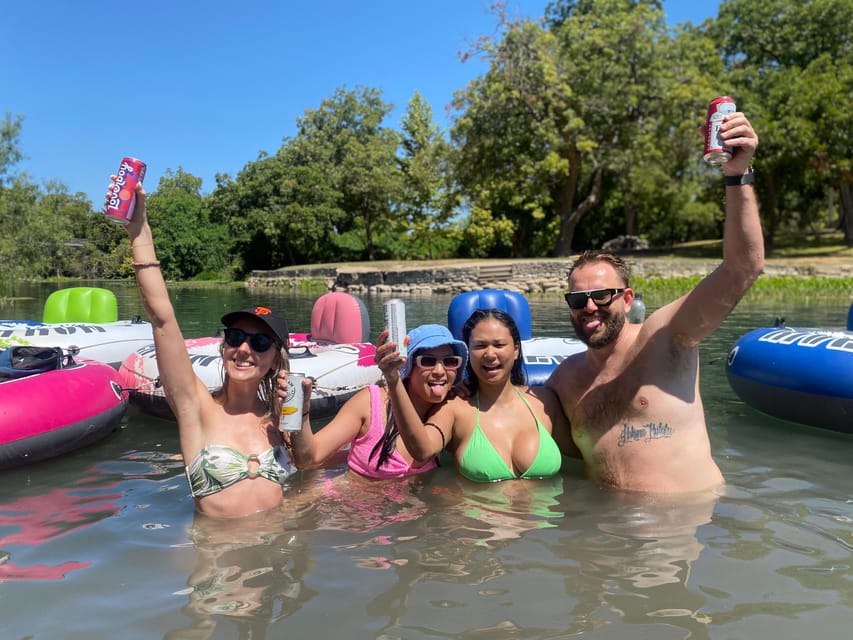 Austin: San Marco River BYOB Guided Tubing Expereince - Starting Location and Itinerary