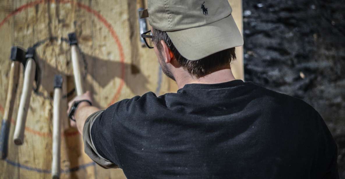 Axe Throwing Kraków in Axe Nation - the 1st Club in Europe - Pricing and Booking Options