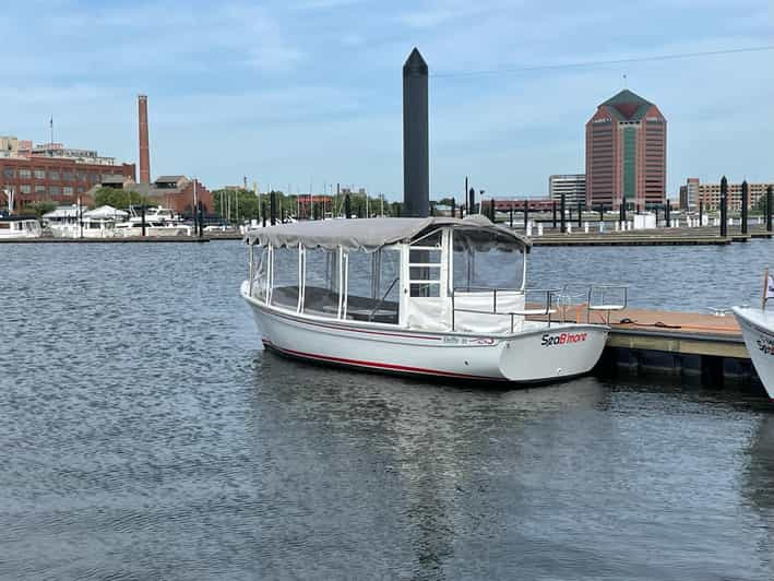 Baltimore; Duffy Sun Cruiser Electric Boat - Evening Rental - Cancellation Policy