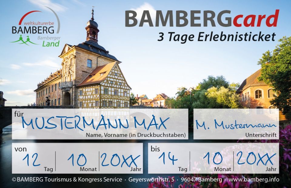 BambergCard: 3-Day, Local Transport Discovery Pass - Guided Tours and Attractions