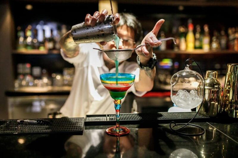 Bangkok: Axis & Spin Sky Lounge & Bar Rooftop - Atmosphere and Design