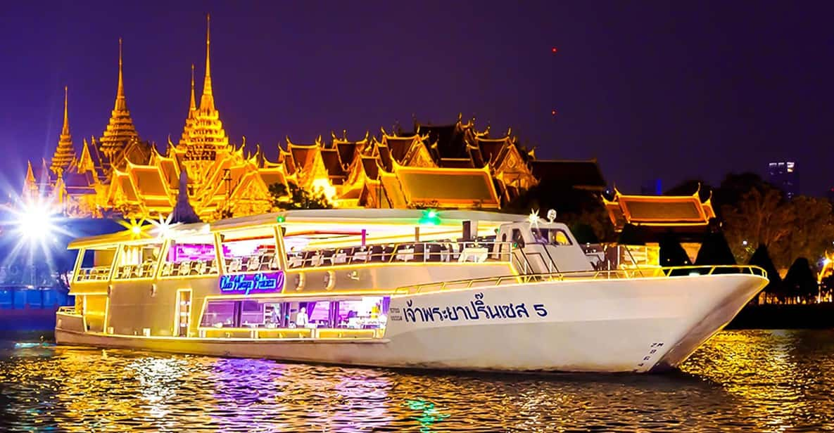 Bangkok: Chao Phraya Princess Cruise With Optional Transfer - Scenic Highlights