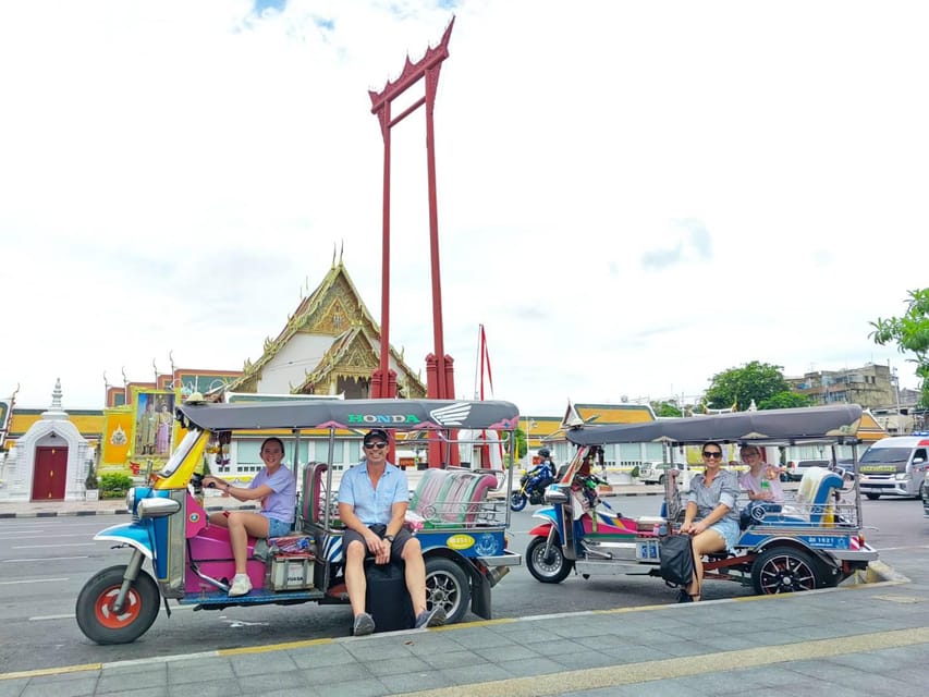 Bangkok: Guided Tour in a Typical Thai Tuk-Tuk - Experience and Features