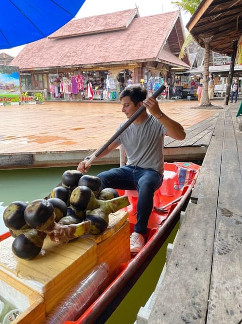 Bangkok: Train + Water Market With Wat Arun - Highlights