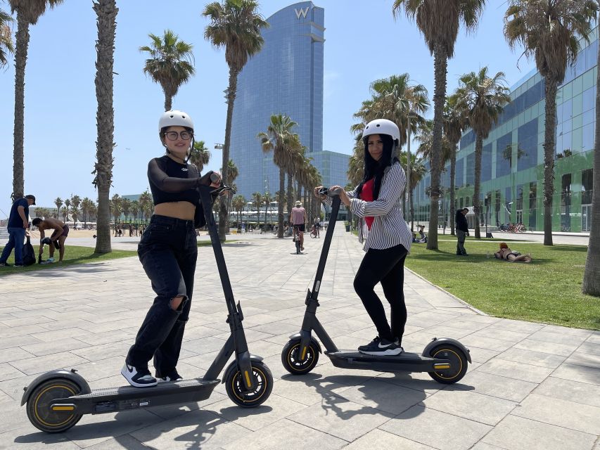 Barcelona: 2-Hour E-Scooter Tour - Included Amenities