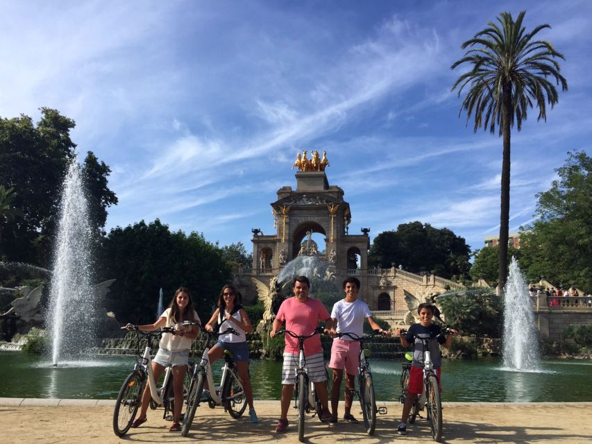 Barcelona 3 Hour Daily Electric Bike Tour - Inclusions