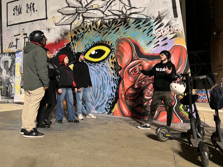 Barcelona: Graffiti E-Scooter Tour - Experience Highlights