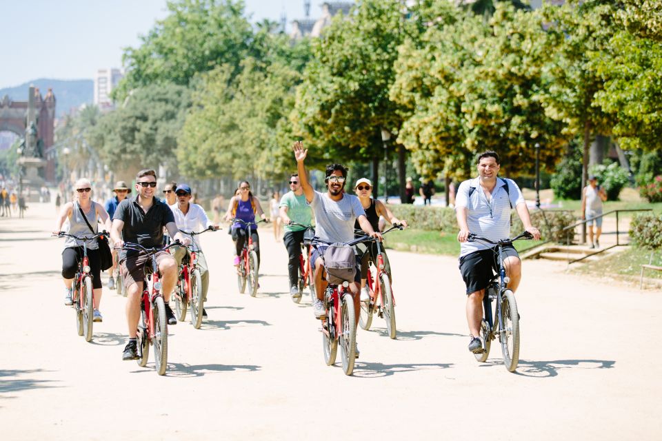 Barcelona: Half–Day Gaudi Bike Tour & Sagrada Familia Ticket - Experience Highlights