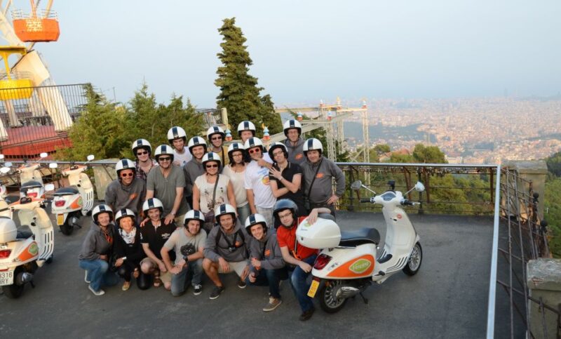 Barcelona Highlights: 4-Hour Vespa Scooter Tour - Requirements for Participants