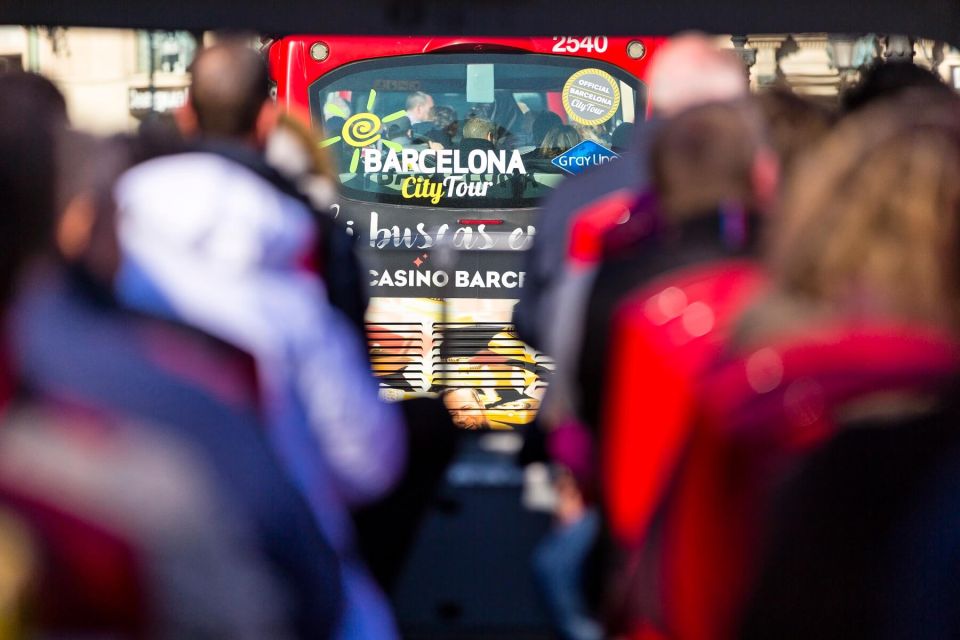 Barcelona: Hop-On Hop-Off Bus and Moco Museum Ticket - Multilingual Audio Guide System