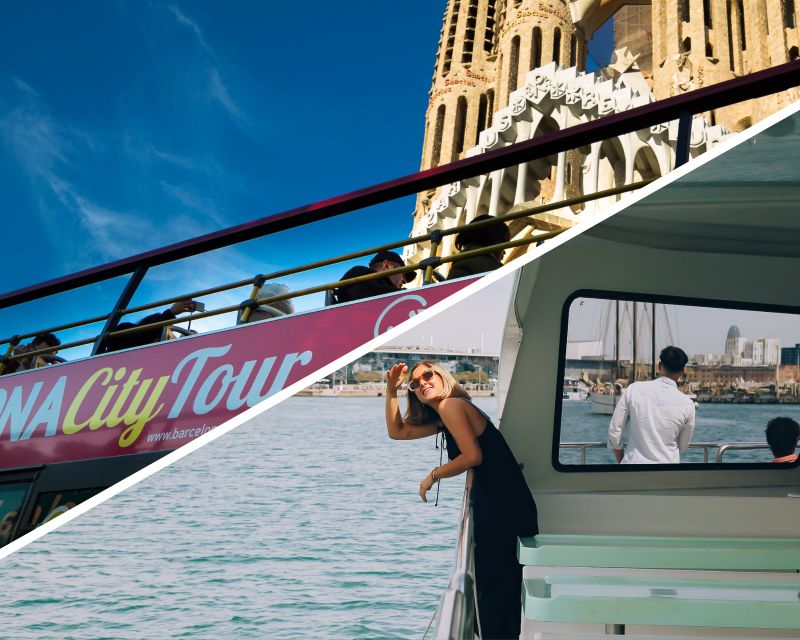 Barcelona: Hop-On Hop-Off Bus With Sailing Cruise - Itinerary Highlights