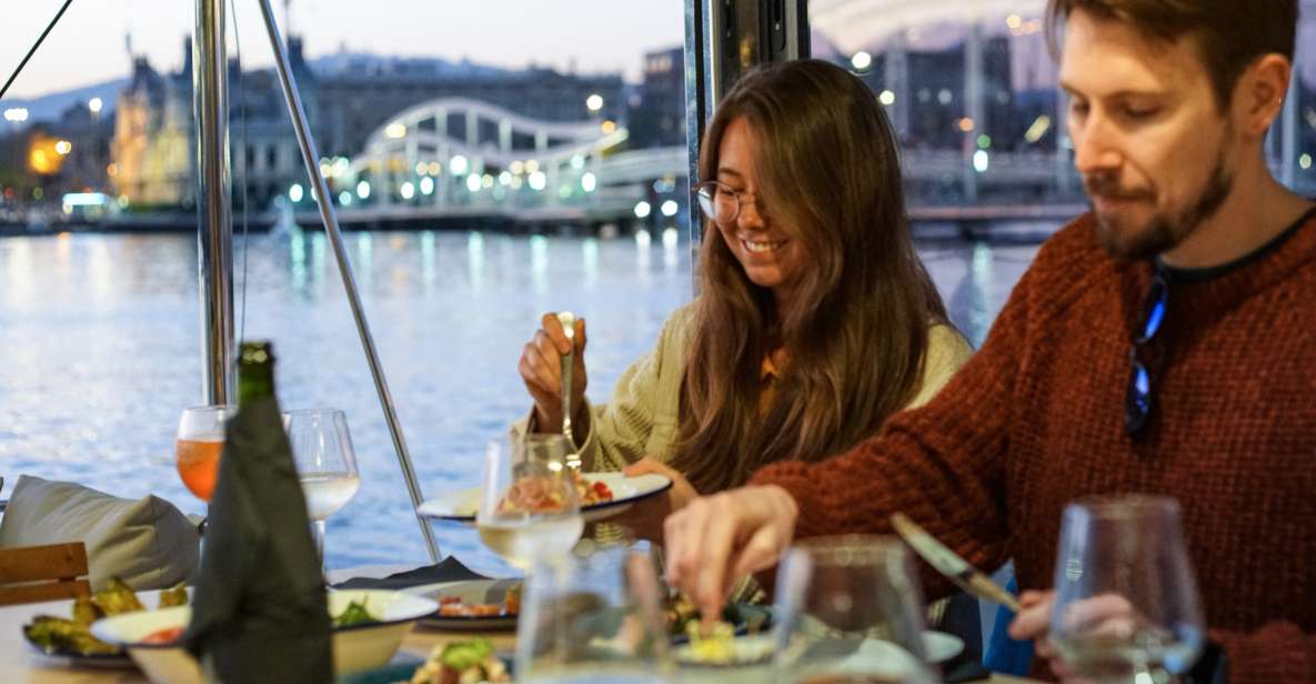 Barcelona: Lunch or Dinner Catamaran Sailing Tour - Itinerary Details