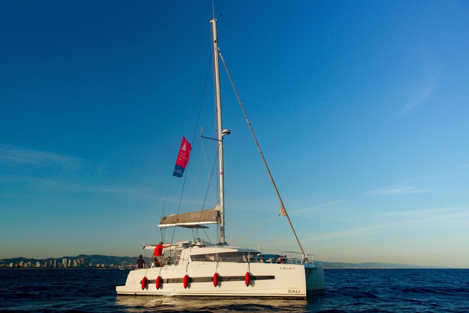 Barcelona: Private Catamaran Sailing With Drinks and Snacks - Itinerary and Activities