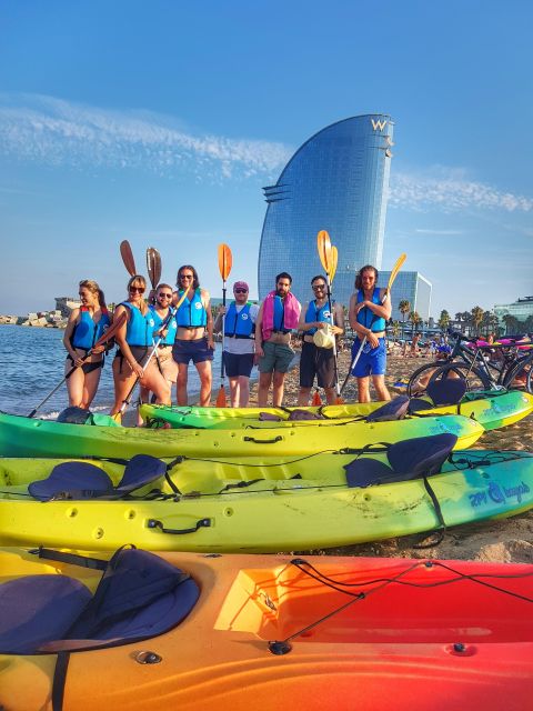 Barcelona: Skyline Kayaking Coupled With Delicious Tapas - Included Equipment and Provisions