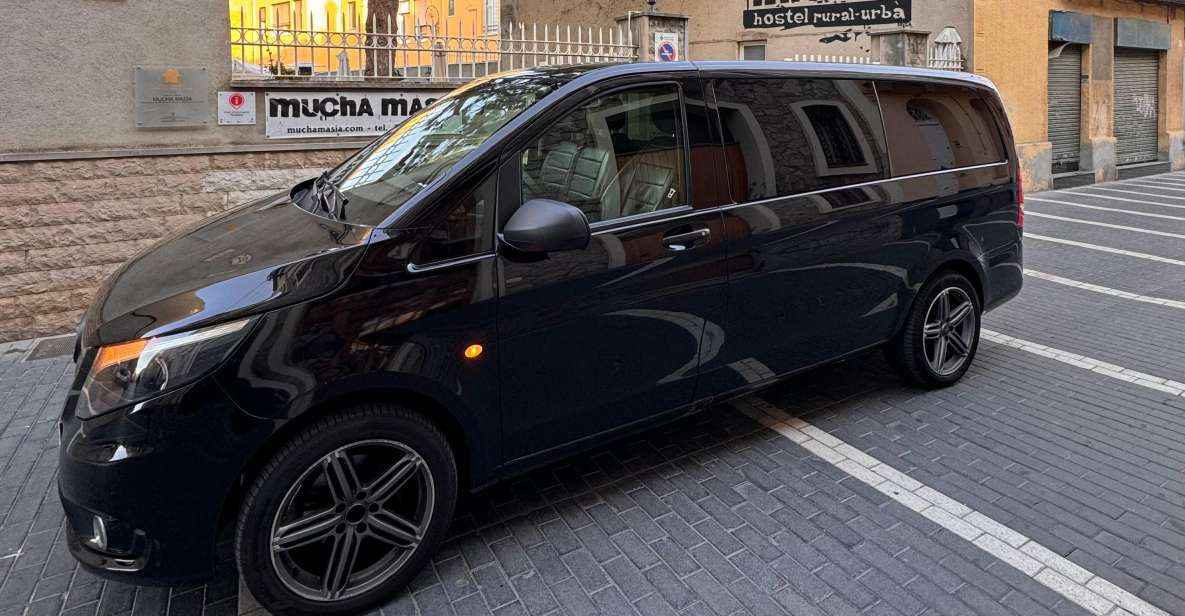 Barcelona to Lloret De Mar Premium Shuttle - Vehicle and Amenities