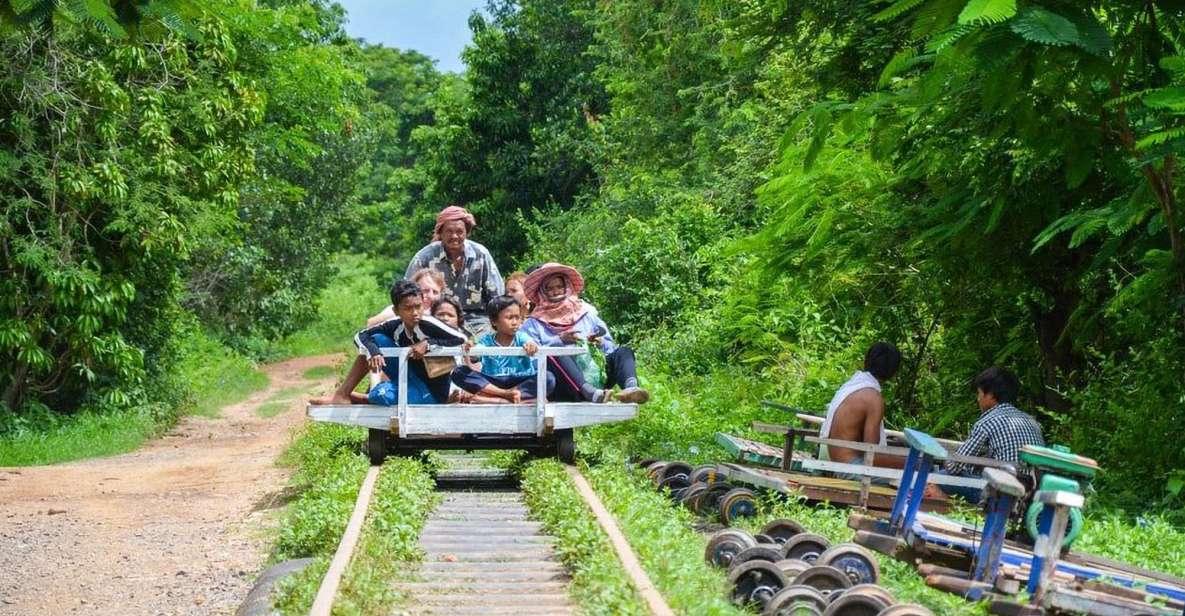 Battambang: Temples & Bat Caves Tour With Bamboo Train Ride - Local Experiences