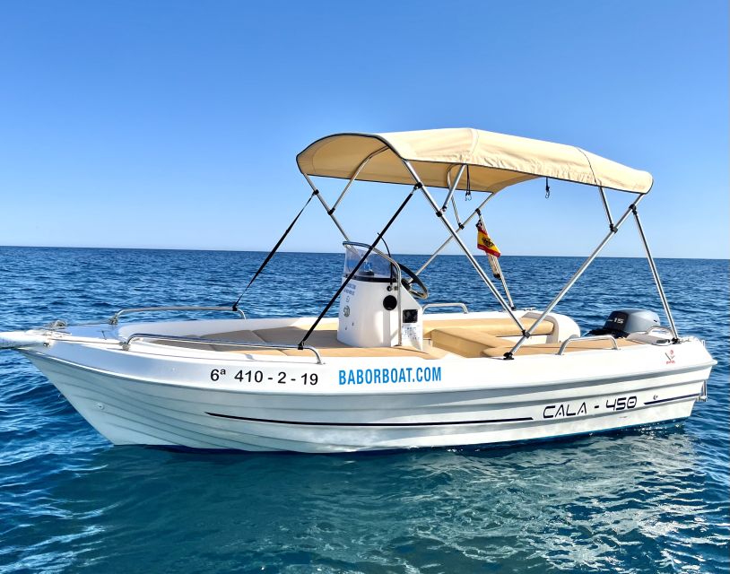 Benalmádena: Costa Del Sol License-Free Boat Rental - Inclusions and Equipment