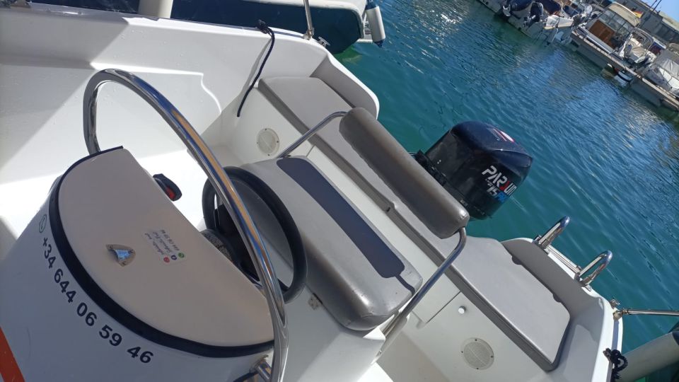 Benalmadena: Without a License Boat Rental - Rental Details