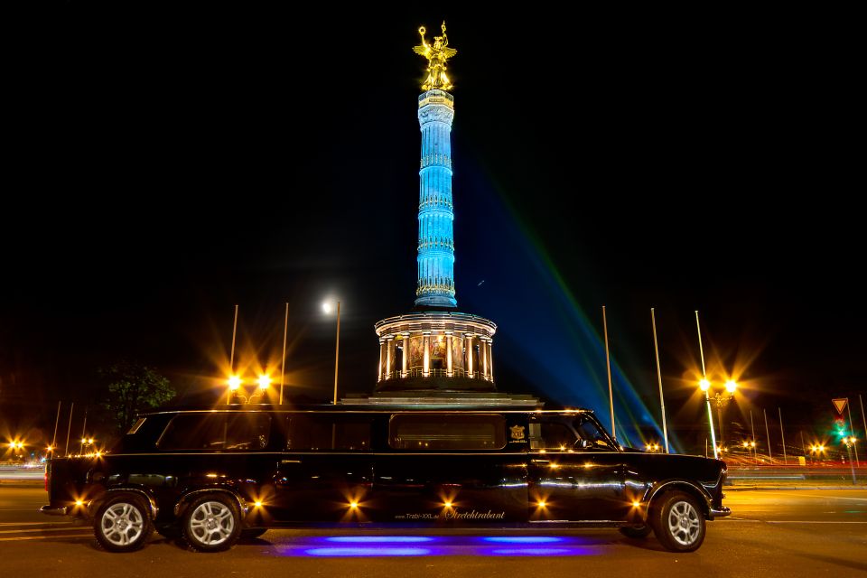 Berlin: 1.5-Hour Winter Lights Tour by Trabi Limousine - Customizable Route