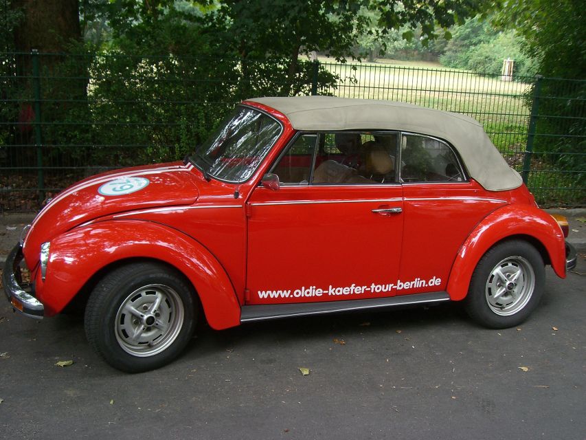 Berlin: 4-Hour Discovery Tour in VW Beetle Convertible - Inclusions and Requirements