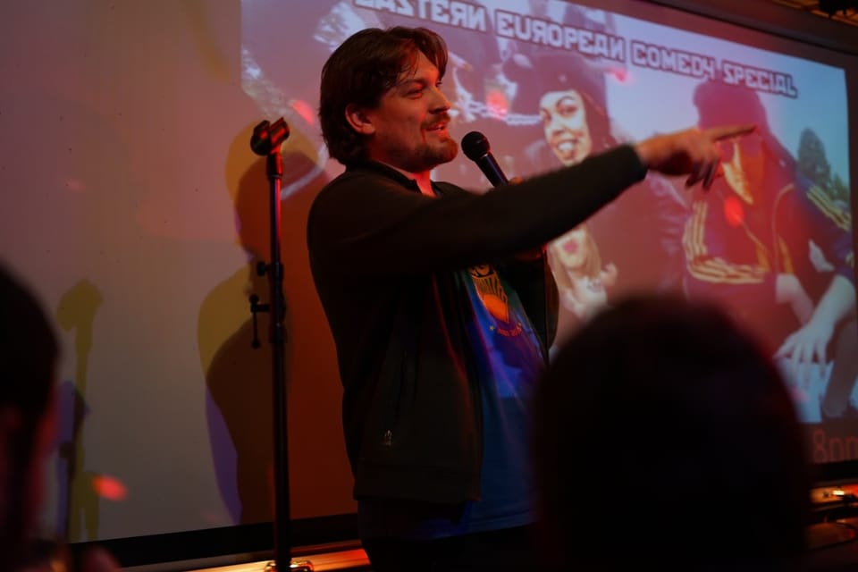 Berlin: Eastern European Comedy Special Ticket and Free Shot - Booking and Cancellation Policy