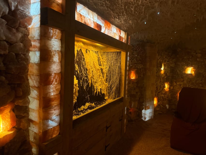 Berlin: Healing and Relaxing Salt Cave - Visitor Experience