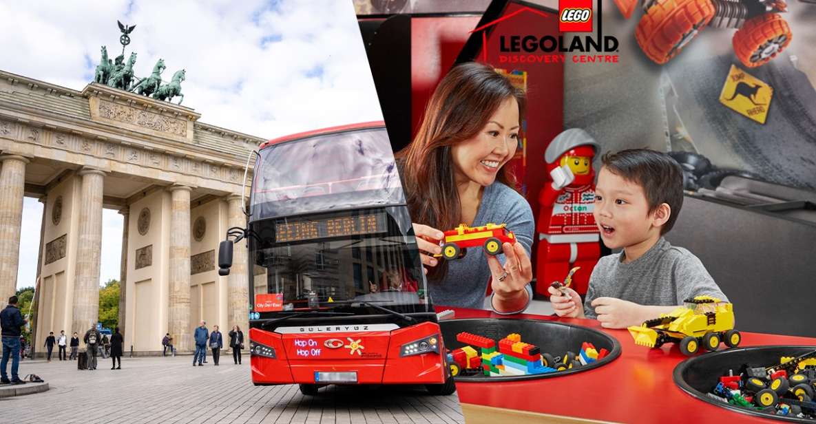 Berlin: Hop-On Hop-Off Bus & LEGOLAND Discovery Centre - Tour Features and Amenities