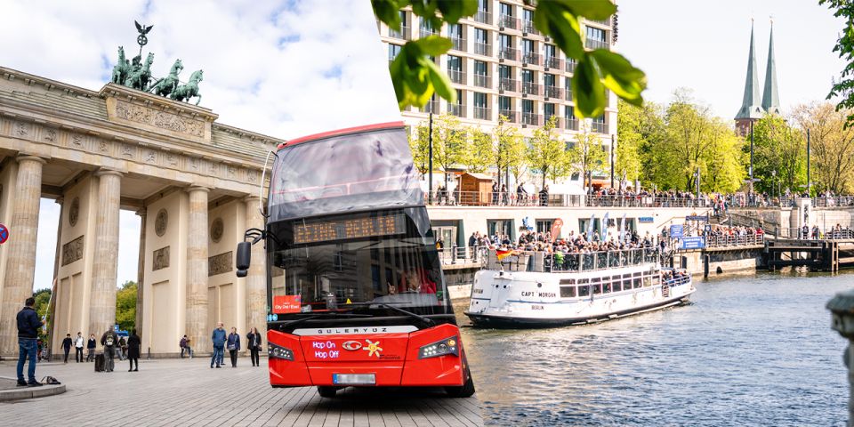 Berlin: Hop-On-Hop-Off Bus With Boat Cruise Option - Experience and Features