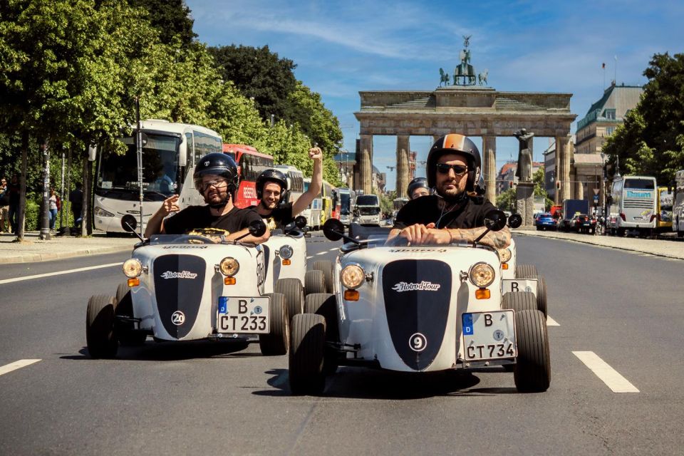 Berlin: Self-Drive City Sightseeing Tour in a Mini Hot Rod - Inclusions and Insurance