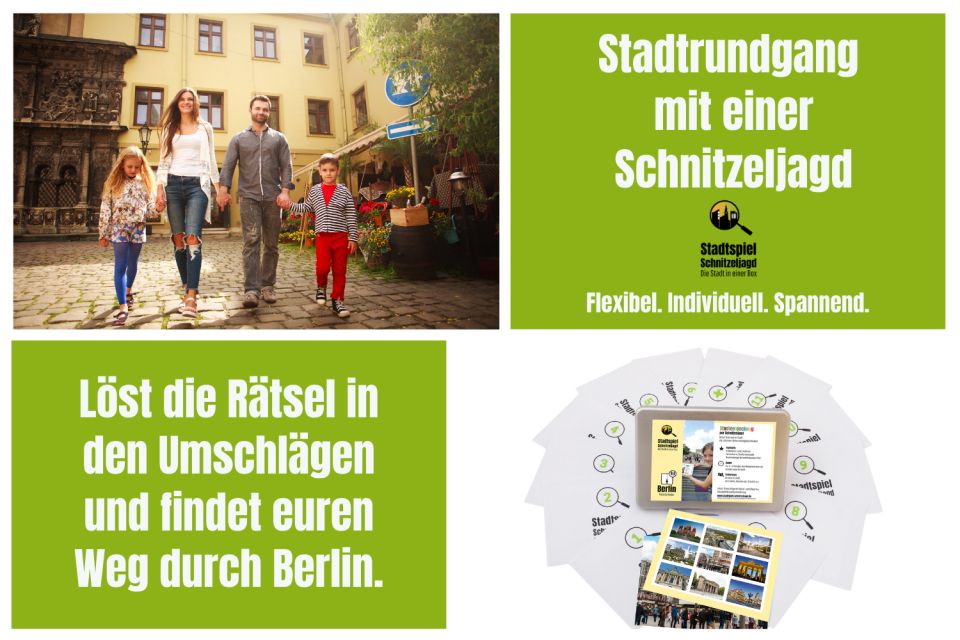 Berlin: Self-Guided Family and School Class Scavenger Hunt - Inclusions and Requirements