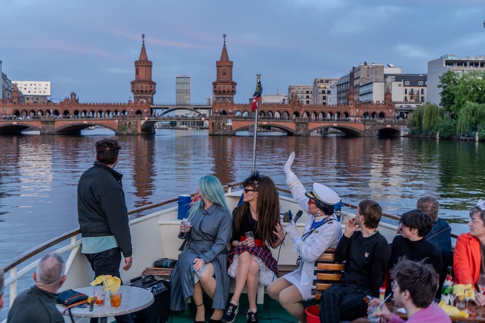 Berlin: Spree Cruise With Three Drag Queens (Ms Audrey) - Route Details