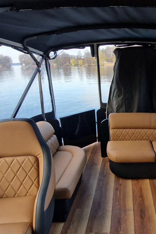 Berlin: Wonderful Days Renting the Luxury Pontoon Kuba - Boat Rental Details