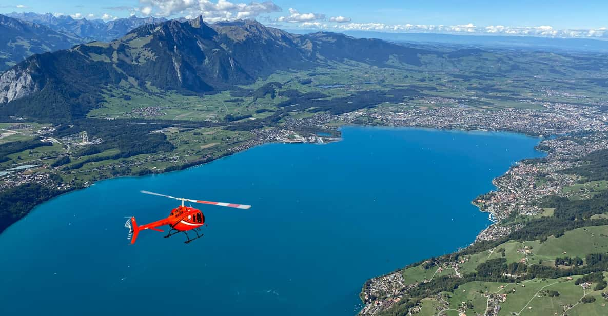 Bern: Private Helicopter-Tour for 4 People to Lake Thun - Safety and Accessibility