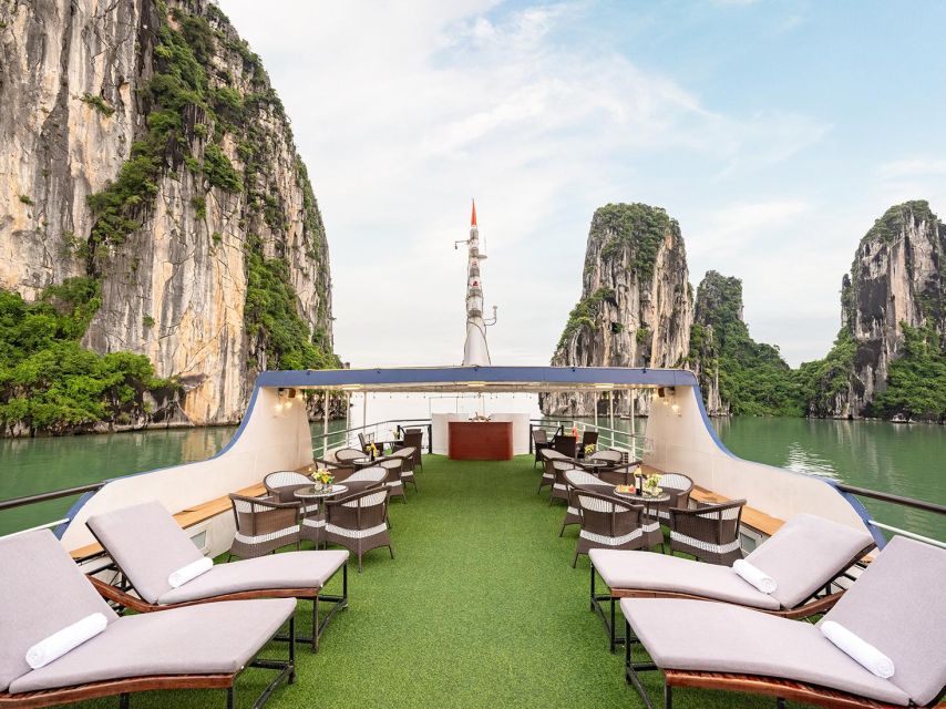 Best Halong 5-Star Day Cruise: Buffet Lunch, Wine & Jacuzzi - Transportation Information