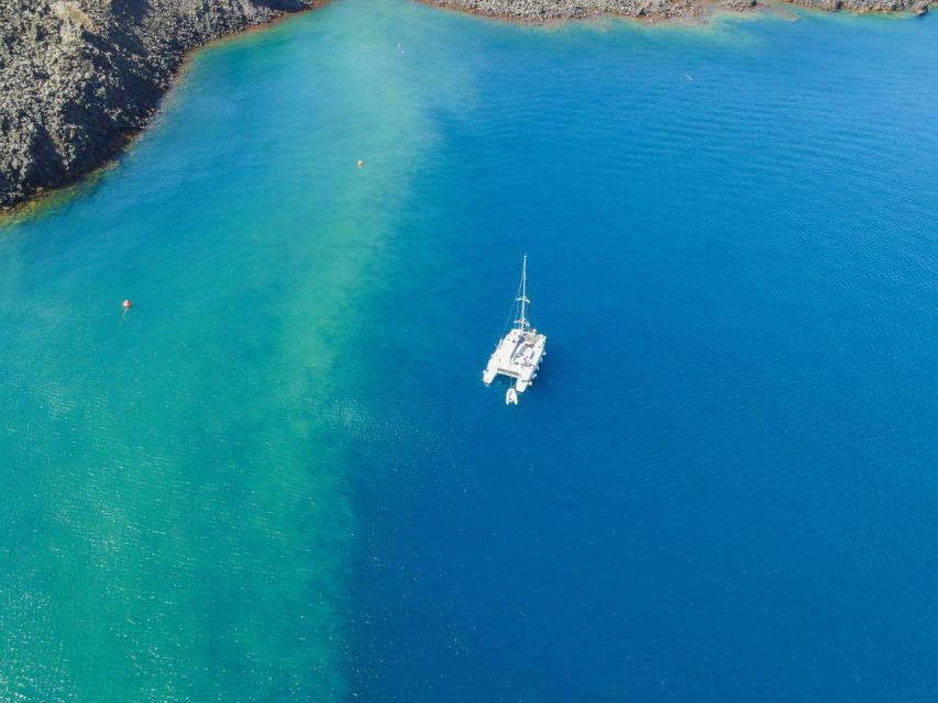 Best of Santorini Private Half-Day Catamaran Cruise - Inclusions