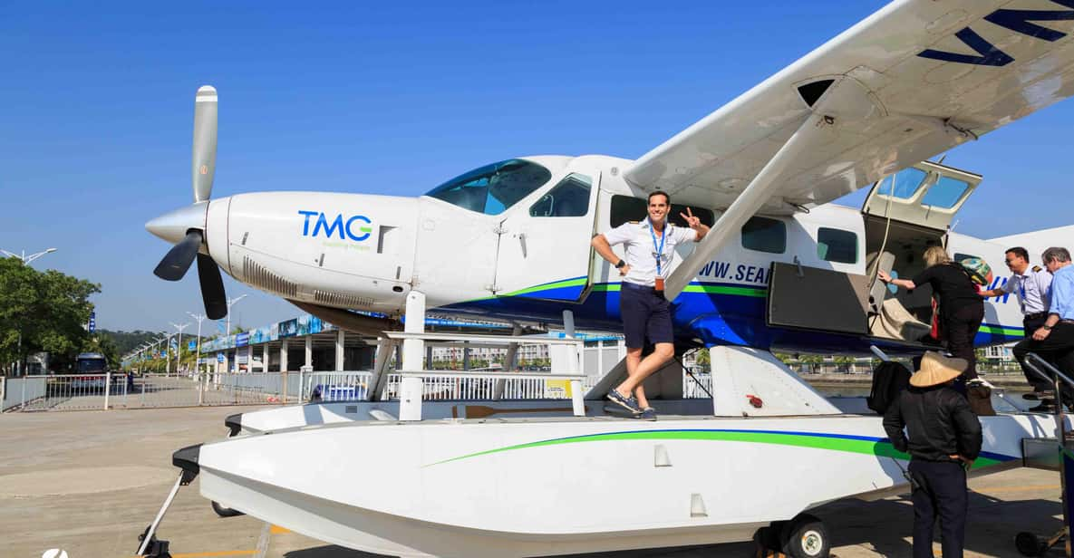 Birds Eye View of Ha Long Bay Seaplane -25 Minutes From SKY - The Scenic Flight Journey