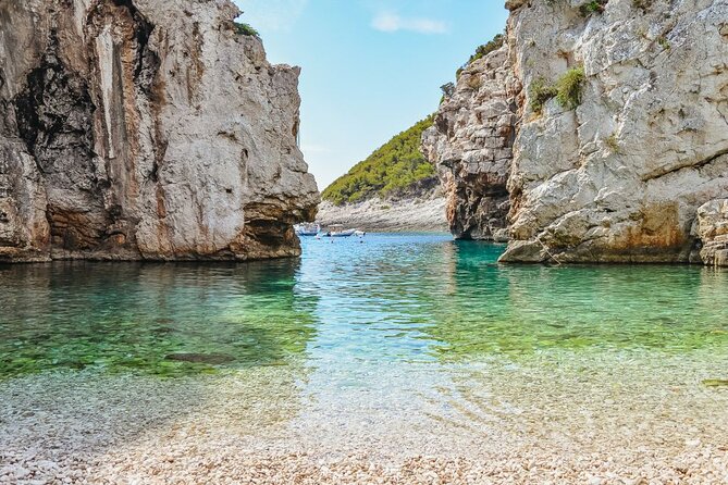 Blue & Green Cave Vis Island and Pakleni Islands Private Day Trip From Hvar - Budikovac Island Exploration