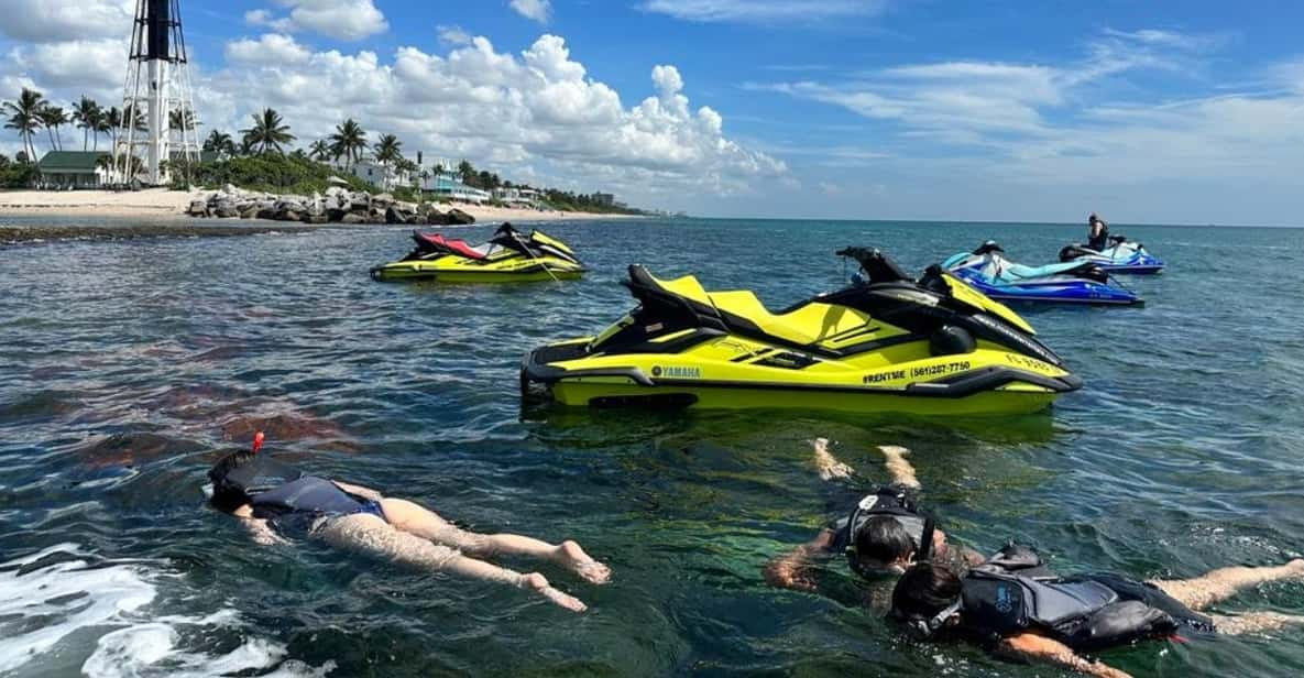 Boca Raton: Private Jet Ski Tour With Optional Snorkeling - Tour Details