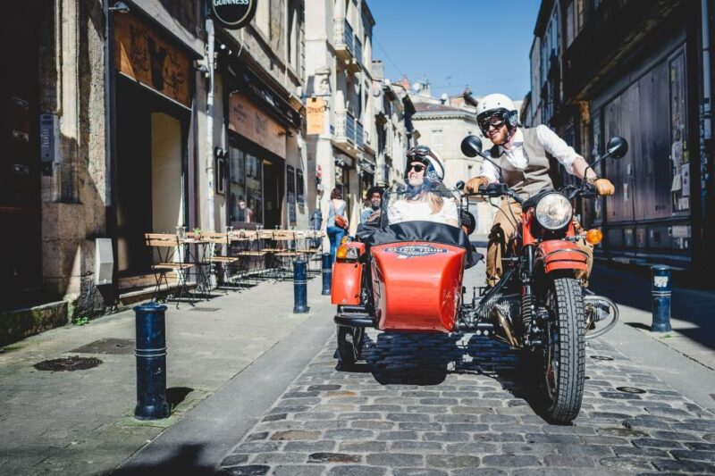 Bordeaux: Sightseeing by Side Car - Accessibility Information
