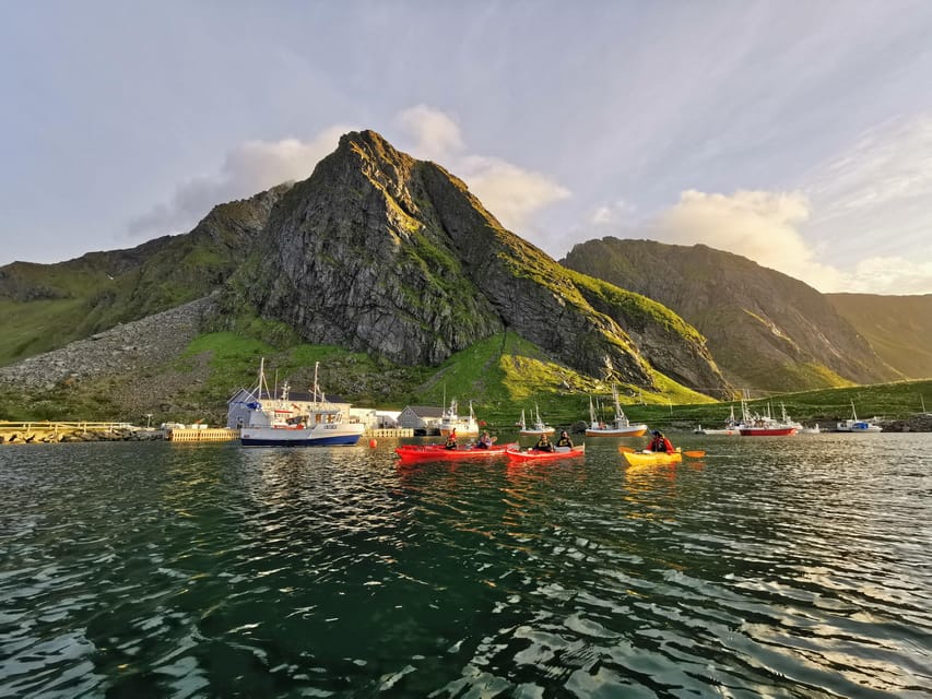 Bøstad: Kayaking Tour in Lofoten With Snacks - Inclusions and Equipment