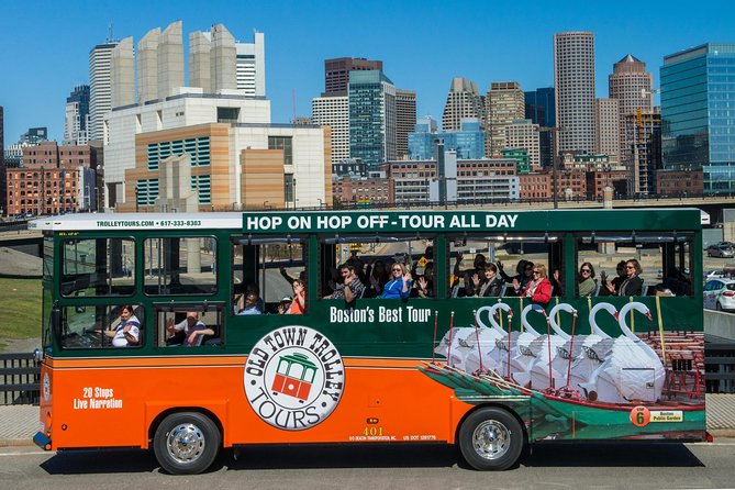 Boston Hop-On Hop-Off Trolley Tour With 14 Stops - Booking Information