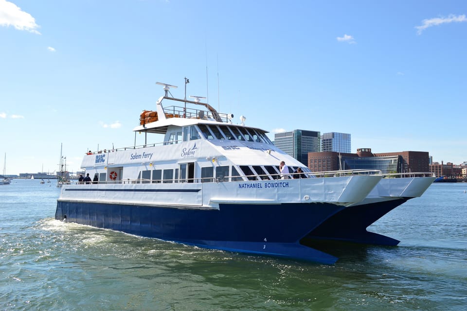 Boston to Salem 1-Way and Round Trip Ferry Tickets - Onboard Experience