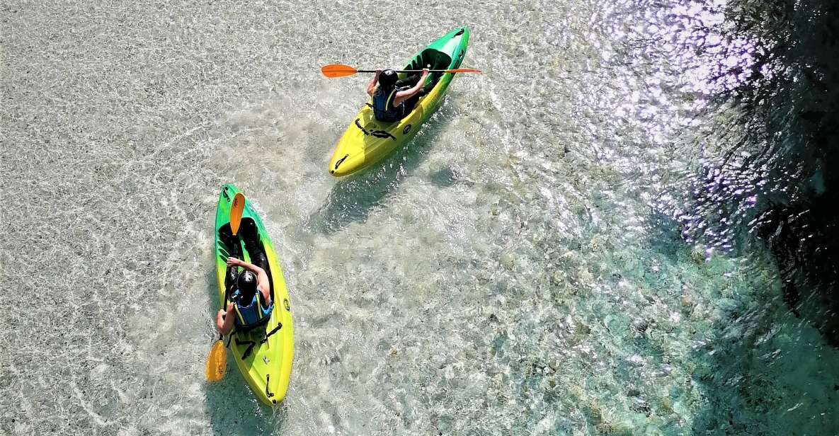 Bovec: Explore SočA River With Sit-On-Top Kayak + FREE Photo - Equipment and Safety