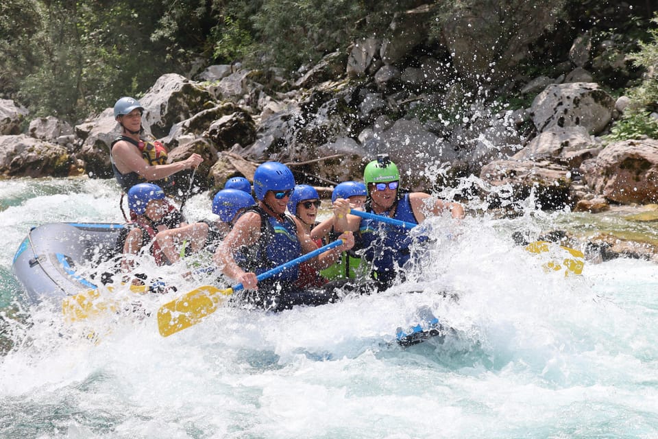 Bovec: SočA River Rafting Adventure With Photos and Drink - Itinerary Highlights