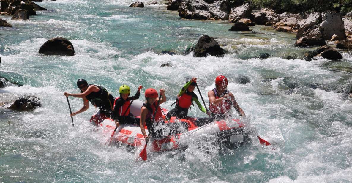 Bovec: Soca River Whitewater Rafting - Itinerary Highlights