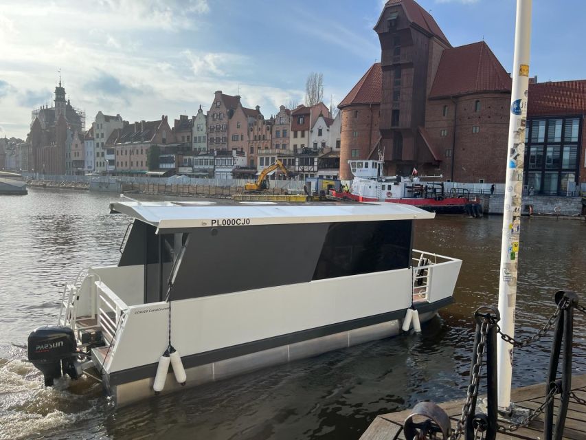 Brand New Tiny Water Bus on Motława River in Gdańsk - Onboard Experience and Amenities